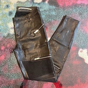 Zara Leather Pants
